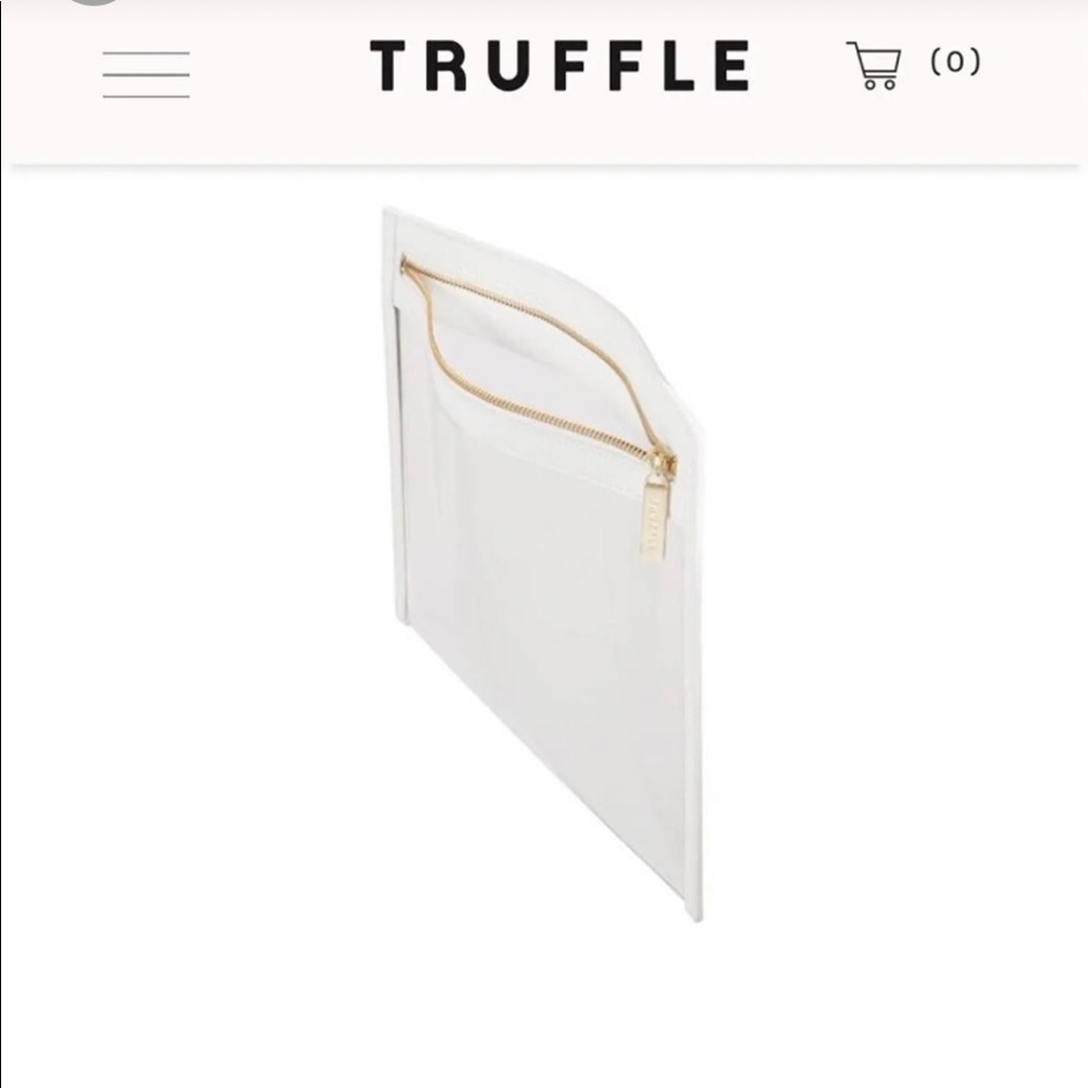 Truffle Co Large Clarity Clutch